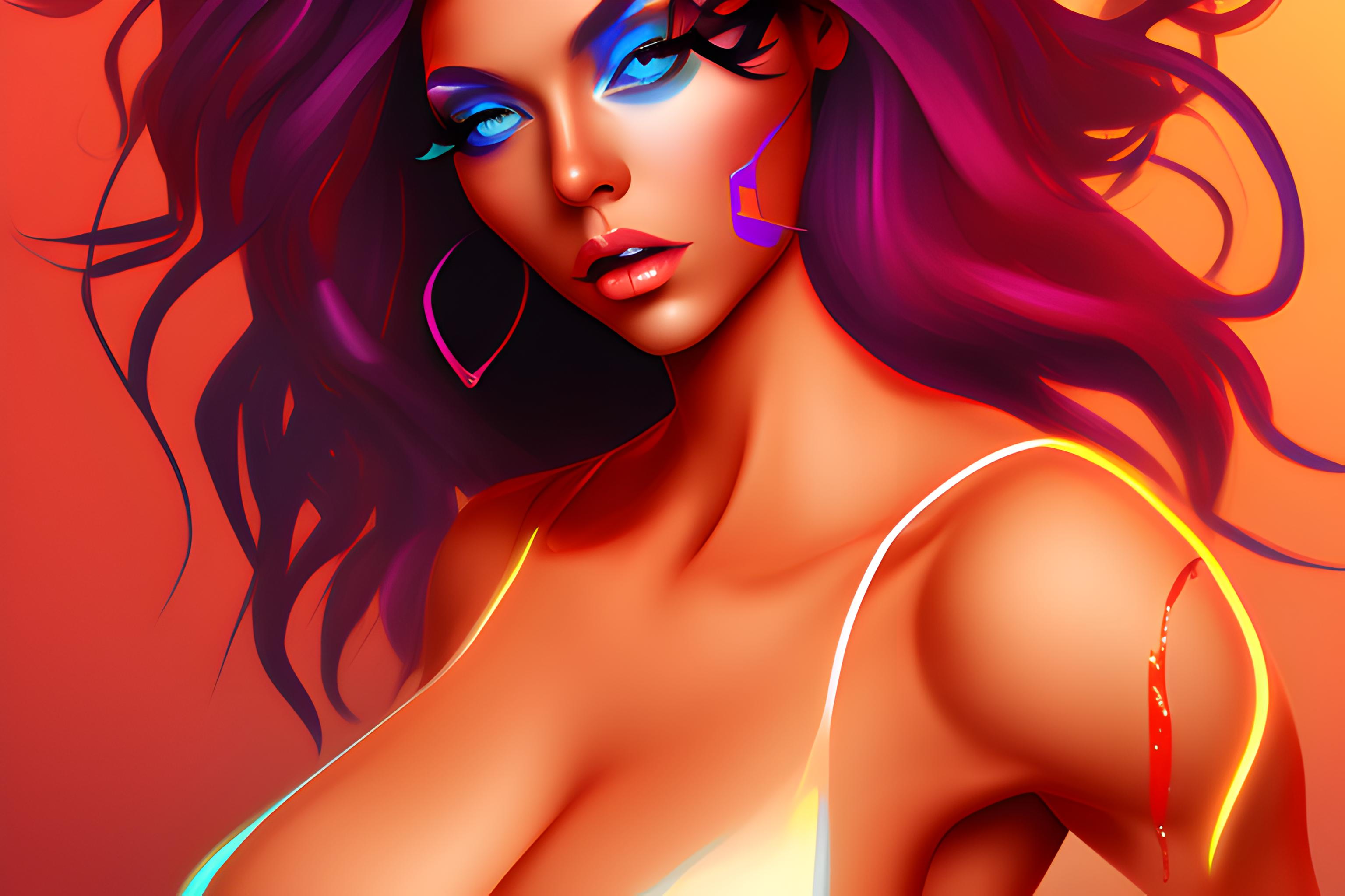 Hot Girl Striping Wallpapersai